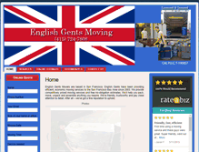 Tablet Screenshot of englishgentsmovers.com